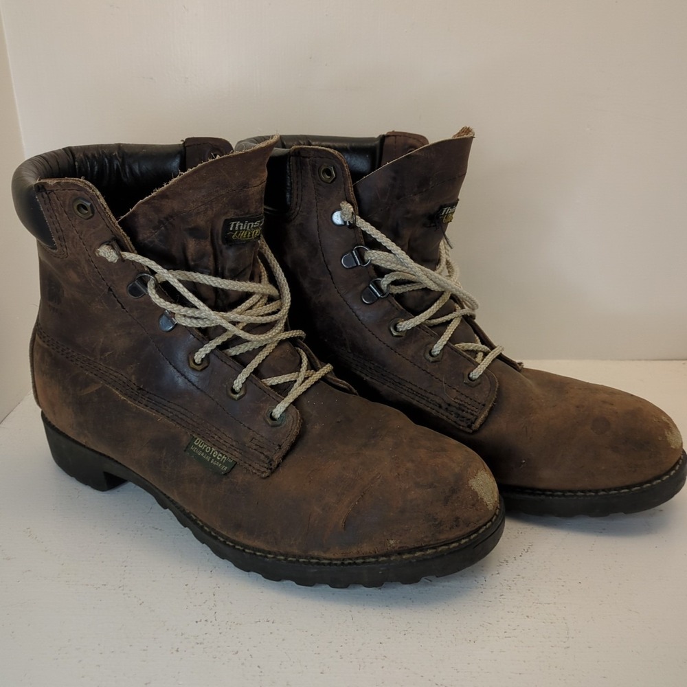 Chippewa‎ Boots Mens Size 9.5 Durotech Thinsulate Insulated 6"